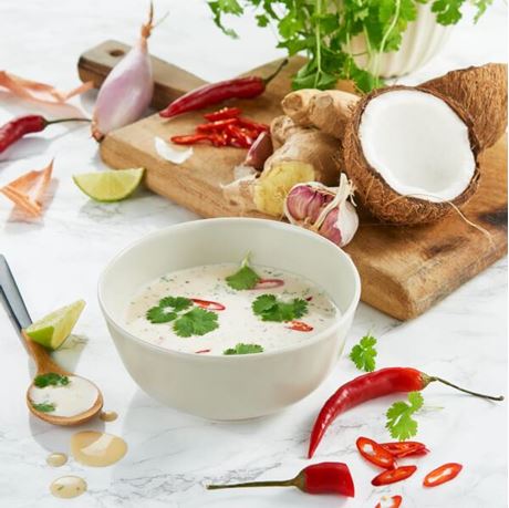 Obrázek z Thajská kuřecí polévka – Red Thai 